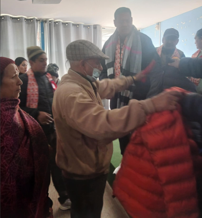 Senior Citizens & Disabled Person Material Distribution Program